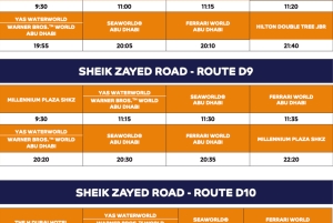 Abu Dhabi: biglietti per l'ingresso a più parchi dell'Isola di Yas