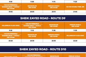 Abu Dhabi: Yas Island Multi-Park Entry Tickets