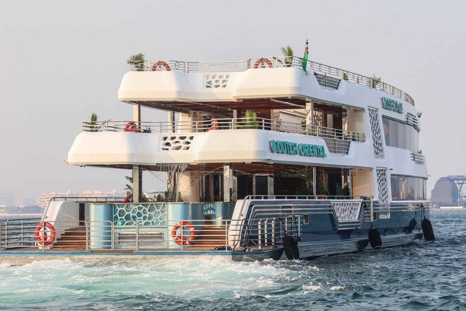 Abu Dhabi: Yas Marina Bay Megayacht middagskryssning och buffé