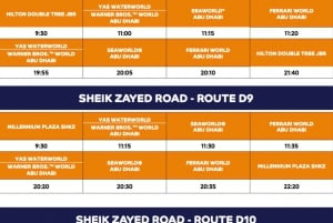 Abu Dhabi: Yas Waterworld Entry Ticket with Free Shuttle