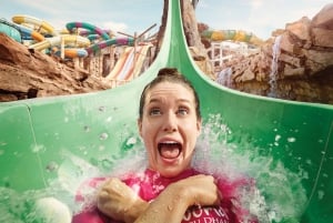 Abu Dhabi: toegangsbewijs voor Yas Waterworld met gratis pendeldienst