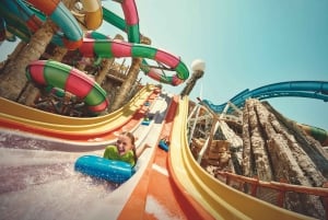 Abu Dhabi: toegangsbewijs voor Yas Waterworld met gratis pendeldienst