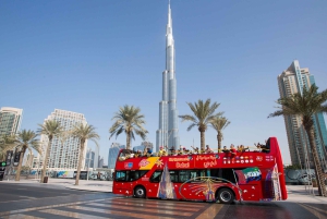 Tour in autobus Hop-on Hop-off di Abu Dhabi + Dubai