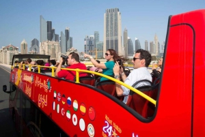 City Sightseeing Abu Dhabi + Dubai Tour en autobús con paradas libres