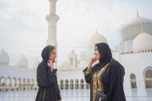 Dubai Excursión de un día a Abu Dhabi Gran Mezquita, Palacio Real y Almuerzo