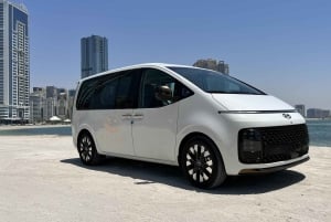 Dubai/Abu Dhabi: Private Transfer Service with tour guide