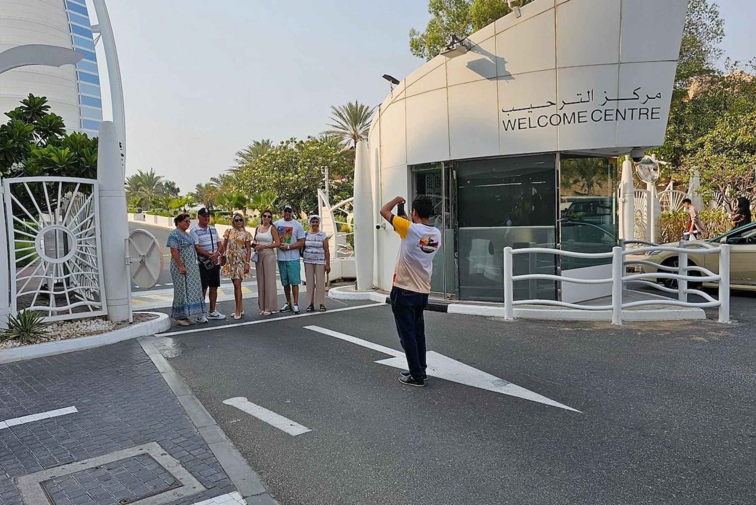 Visita a la ciudad de Dubai con yate de lujo al atardecer en el puerto deportivo de Dubai