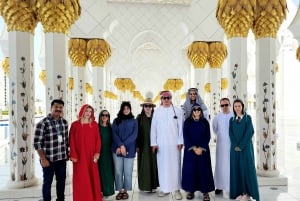 Dubai: Combo Abu Dhabi Grand Mosque tour & Dubai City tour