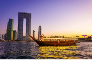 Dubai: Marina Buffet Dinner Cruise med live underholdning