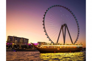 Dubaï : Dîner-croisière avec buffet à la marina et divertissement en direct