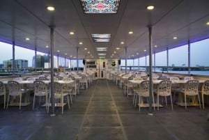 Dîner-croisière de luxe sur le Dhow Marina de Dubaï (catamaran)