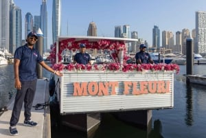 Mont Fleuri Dubaï: tour en barco privado en la marina con flores