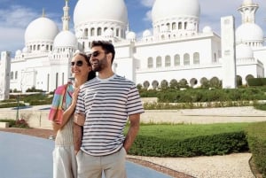 Dubai: Sheikh Zayed-moskeen og SeaWorld med transport