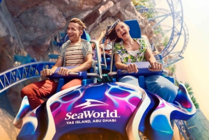 Dubai: Sheikh Zayed-moskeen og SeaWorld med transport