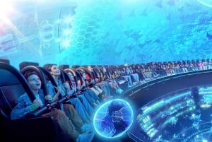 Dubai: Sheikh Zayed-moskeen og SeaWorld med transport