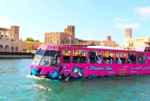 Dubai: Wonder Bus Amphibious Tour & Abu Dhabi Full Day Trip