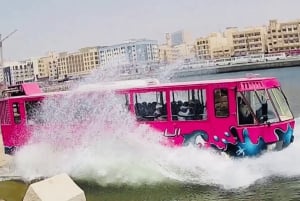 Dubai: Wonder Bus Amphibious Tour & Abu Dhabi Full Day Trip