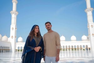 Depuis Abou Dabi : visite de la ville et de la mosquée Sheikh Zayed