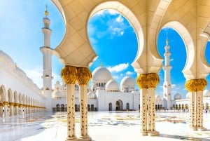 Depuis Abou Dabi : visite de la ville et de la mosquée Sheikh Zayed