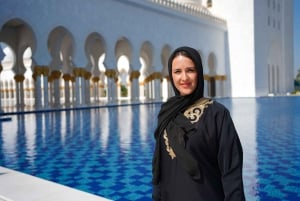 Fra Abu Dhabi: Sightseeing i byen og Sheikh Zayed-moskeen