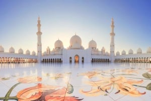 Depuis Abu Dhabi : Visite de la ville et de la mosquée Sheikh Zayed