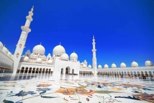 Depuis Abou Dabi : visite de la ville et de la mosquée Sheikh Zayed