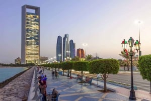 Fra Abu Dhabi: Sightseeing i byen og Sheikh Zayed-moskeen