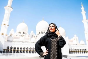 De Abu Dhabi: Visita a cidade e a Mesquita Sheikh Zayed