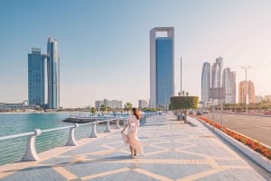 Depuis Abou Dabi : visite de la ville et de la mosquée Sheikh Zayed