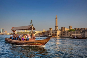 Desde Abu Dhabi: Tour de la ciudad de Dubai con Creek, Abra y Zocos Antiguos