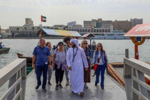 Desde Abu Dhabi: Tour de la ciudad de Dubai con Creek, Abra y Zocos Antiguos