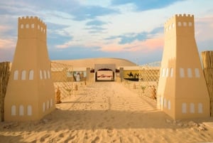 Fra Abu Dhabi: Dune bashing ørkensafari