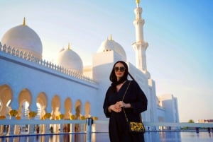 Depuis Abu Dhabi : La Grande Mosquée, le Palais Royal et la Tour Etihad