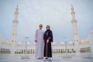 De Abu Dhabi: Grande Mesquita, Palácio Real e Torre Etihad