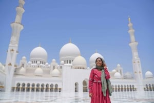 De Abu Dhabi: Grande Mesquita, Palácio Real e Torre Etihad