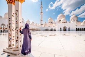 Depuis Abu Dhabi : La Grande Mosquée, le Palais Royal et la Tour Etihad