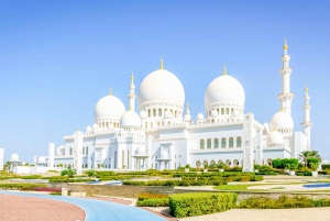 Depuis Abu Dhabi : La Grande Mosquée, le Palais Royal et la Tour Etihad