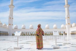 From Abu Dhabi: Louvre Museum, Grand Mosque &Abrahamic House