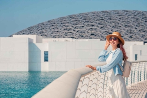 Från Dubai: Abu Dhabi City Sightseeing & Sheikh Zayed-moskén