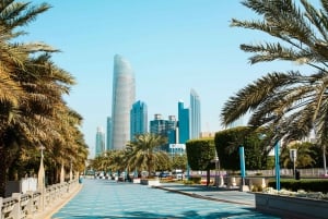 Au départ de Dubaï : Excursion d'une journée à Abu Dhabi avec billet pour le Ferrari World