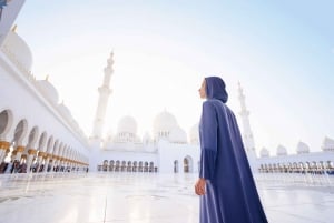 Från Dubai: Abu Dhabi-dagstur med valfri lunch