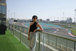 Desde Dubai: Excursión de un día a Abu Dhabi con entrada a Warner Bros World