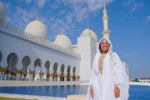 Depuis Dubaï : journée complète à la Grande Mosquée d'Abou Dhabi et au Musée du Louvre