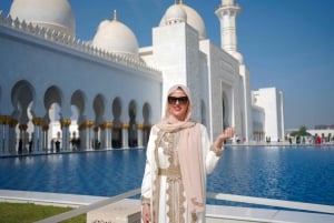 Desde Dubai: Gran Mezquita de Abu Dhabi y Visita al Monumento al Fundador