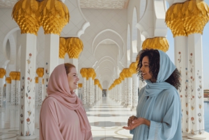 Fra Dubai: Abu Dhabis store moské med Light & Peace Museum