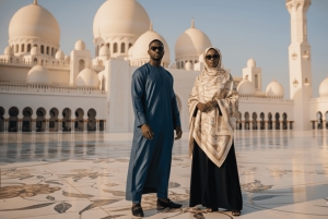 Fra Dubai: Abu Dhabis store moské med Light & Peace Museum