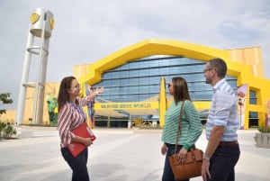 From Dubai: Abu Dhabi Grand Mosque Visit & Theme Park Option
