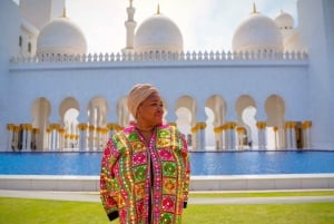 Au départ de Dubaï : Visite guidée de la mosquée Sheikh Zayed d'Abu Dhabi