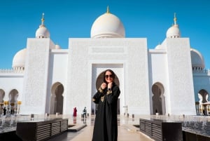 Au départ de Dubaï : Visite guidée de la mosquée Sheikh Zayed d'Abu Dhabi