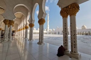 Au départ de Dubaï : Visite en petit groupe d'Abu Dhabi avec déjeuner